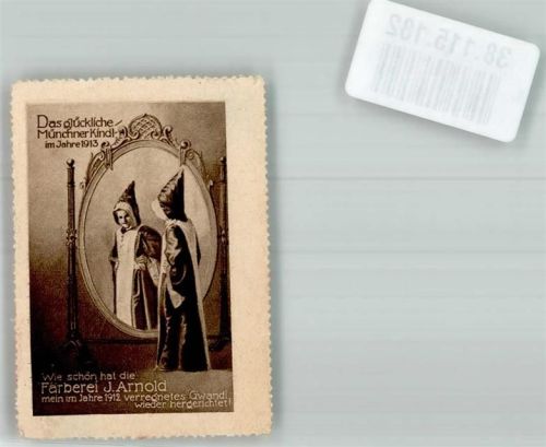 München Färberei J. Arnold Münchner Kindl 1913