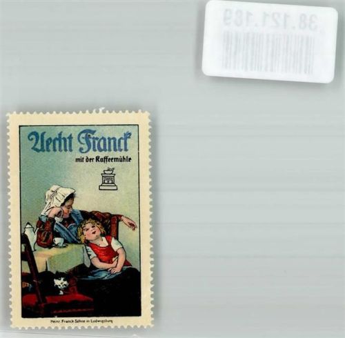 Ludwigsburg Aecht Franck m.d. Kaffeemühle Mutter Kind Heinrich Franck Söhne