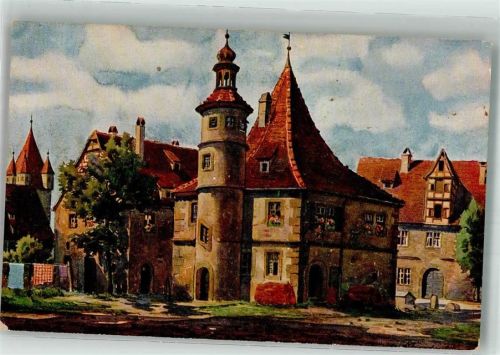 Rothenburg Hegereiter Häuschen u. Stöberleins Turm Bodenseeverlag Karl Alber Nr. 830