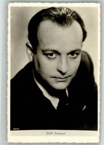 Portrait vom Schauspieler Dolf Zenzen