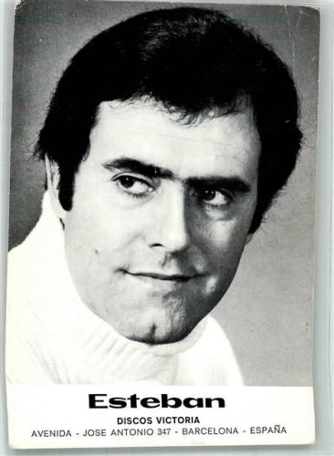 Portrait des spanischen Sängers Esteban
