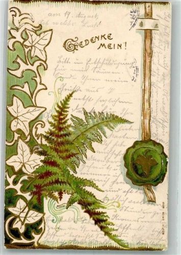 1901 Gedenke mein