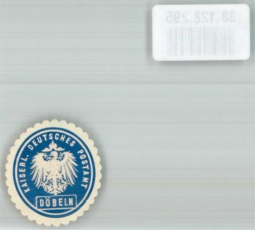 Döbeln Kaiserl. Deutsches Postamt Wappen