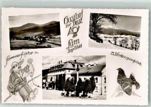 Lam Gasthaus zur Post Mariensäule Angeln Auerhahn Fotograf Franz Geiger