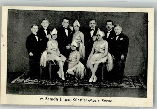 W. Berndts Liliput Künstler Musik Revue