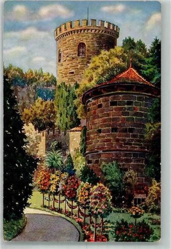 Überlingen Stadtgarten und Gallerturm Bodenseeverlag Nr. 884