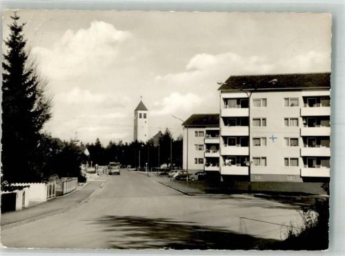 Geretsried LKW Auto Kirche Richard Wagner Straße