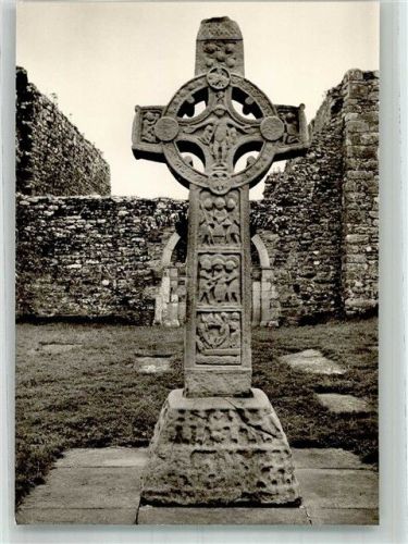 Irische Kreuze II West-Kreuz in Clonmacnois No. XII/3 Fotograf Karl Hublow Konstanz