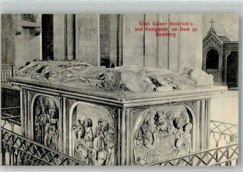 Bamberg Grab Kaiser Heinrich`s u. Kunigunde im Dom