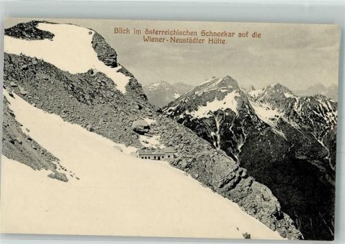 Wiener Neustädter Hütte Hüttenstempel