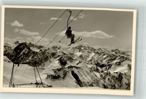 Nebelhorn Gipfelhütte Skilift am Nebelhorn Fotograf Heimhuber Hüttenstempel