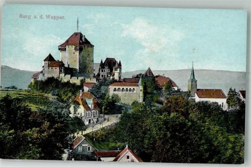 Burg Die Burg mit Kirche St. Martinus