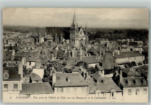 Vannes 1915 Kirche Catedrale