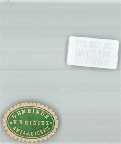 Kreinitz Gemeinde Kreinitz Amtsh. Oschatz