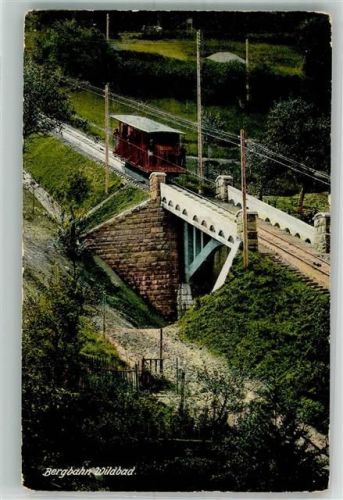 Bad Wildbad 1911 Bergbahn