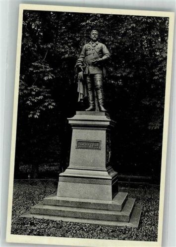 Heidelberg Das Scheffel Denkmal auf der Schlossterrasse