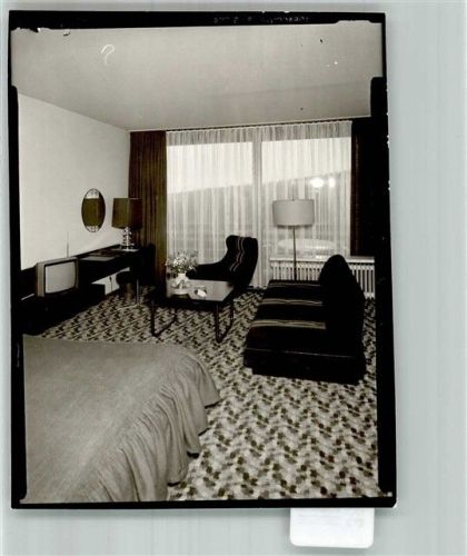 Hahnenklee Hotel Kreuzeck Gästezimmer Foto Original aus Archiv eines Ansichtskartenverlags Ort handschriftlich