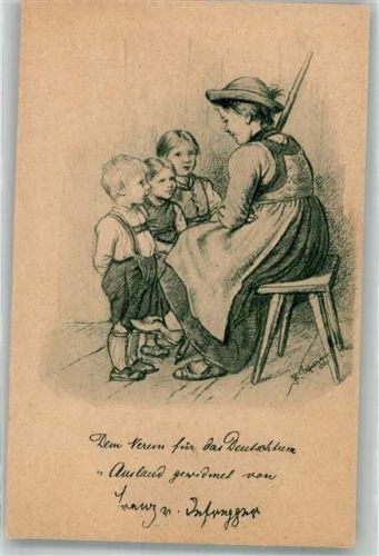 Vom Nilolaus Deutsche Künstlerpostkarten Nr. 192 Verlag VDA