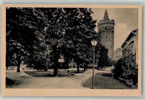 Bernau Parkanlagen mit Pulverturm