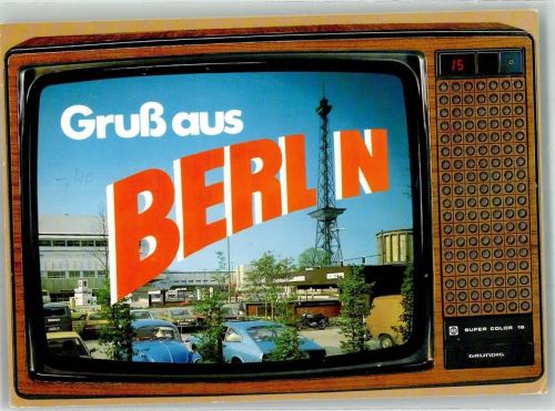 Charlottenburg Internationale Funkausstellung Werbung Firma expert