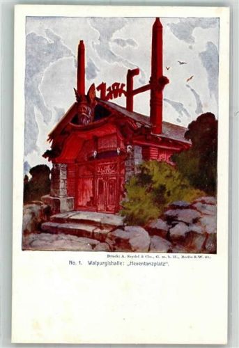 Walpurgishalle Hexentanzplatz No. 1