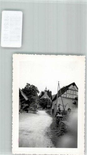 Sitzenkirch Mühlenstraße mit Ev. Kirche Foto Original aus Archiv eines Ansichtskartenverlags Ort handschriftlich