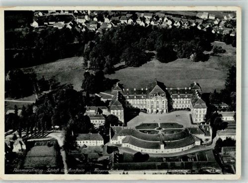 Pommersfelden Fliegeraufnahme Schloss Weißenstein Freigeg. d. R.L.M.