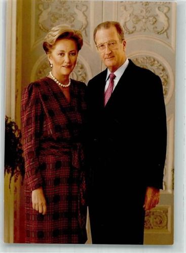 Brüssel König Albert II und Königin Paola Ort lt. Fotograf Van der Elst