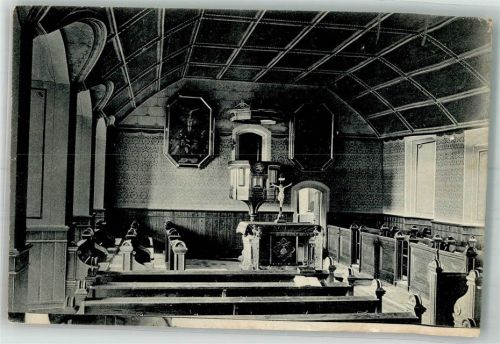Tübingen 1907 Inneres der Schlosskapelle Verlag Sting 10125