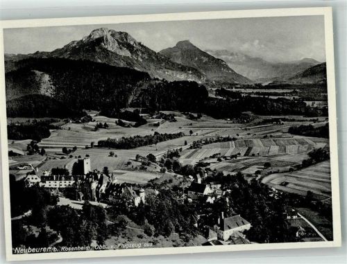 Neubeuern Fliegeraufnahme Freigeg. d. R.L.M.