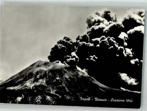 Napoli Vesuvio Ausbruch 1944
