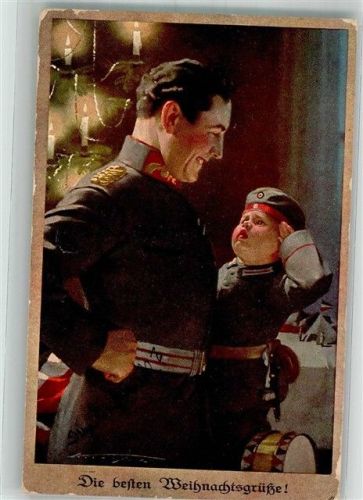 1917 Weihnachten Uniform WK I Vater Sohn Nr. 1011
