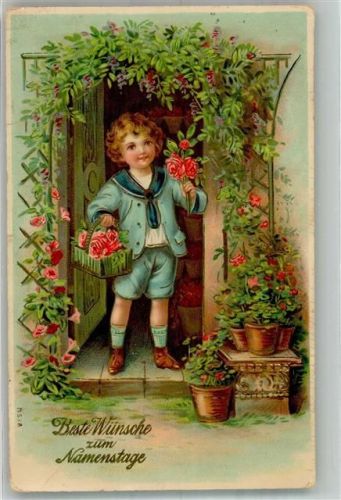 1912 Kind Rosen Korb M.S.i.B. 14511
