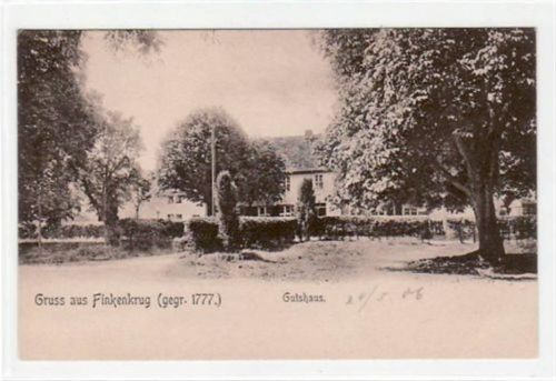 Gruss aus Finkenkrug. Gutshaus ungelaufen Gute Erhaltung.