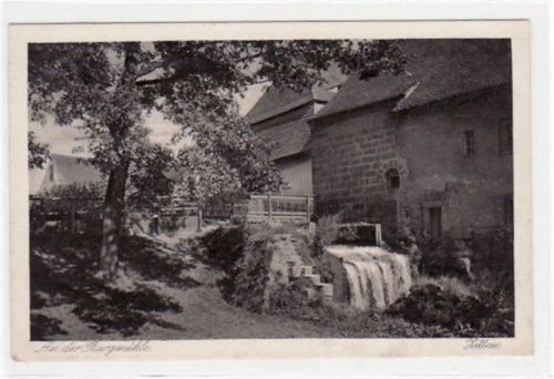 Zittau Zittau mit Partie an der Burgmühle. Feldpost, mit Stempel von 1918. Leicht bügig, sonst gut erhalten.