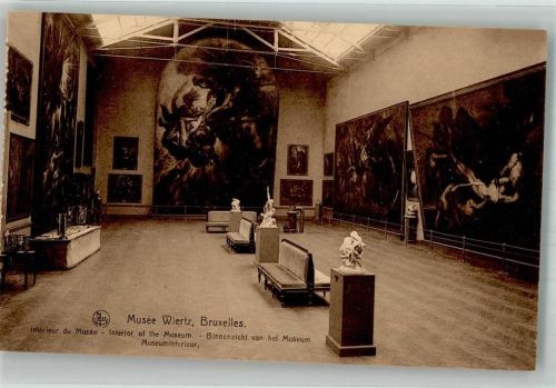 Brüssel Ausstellung Museum Wiertz innen