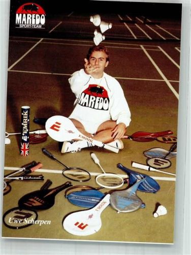 Uwe Scherpen 11 facher Deutscher Meister im Badminton