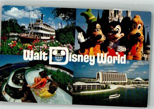Orlando Walt-Disney-World Radampfer Goofy Mickey und Pluto Wasserbahn Resort-Hotel