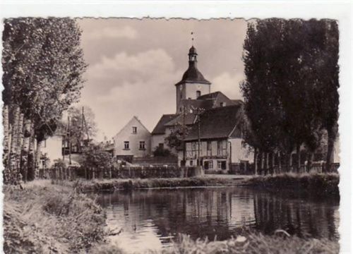 Seelingstädt Seelingstädt mit Teich und Blick auf die Kirche ungelaufen Gute Erhaltung.