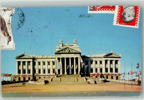 Montevideo 1961 Luftpost Palacio Legislativo