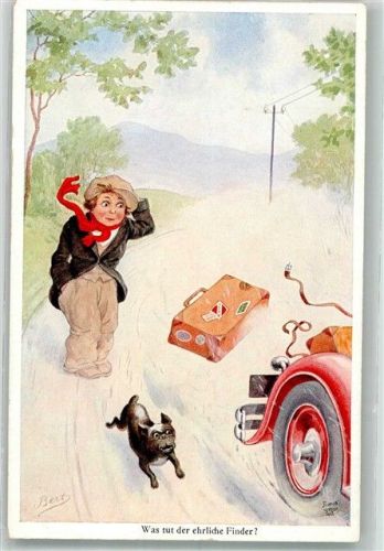 sign. Bert Was tut d. ehrliche Finder Wohlgemuth u. Lissner No. 1299