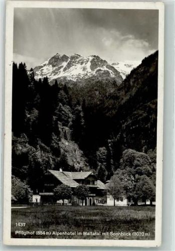 Maltatal Gasthaus Pfüglhof
