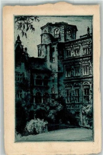 Heidelberg sign. Foerster Willi Schlosshof