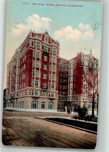 Seattle 1910 Hotel The Perry