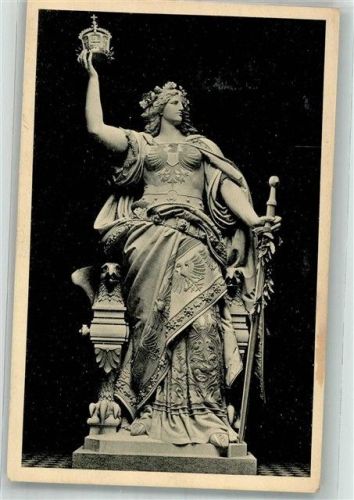 Niederwalddenkmal Skulptur Germania von Johannes Schilling