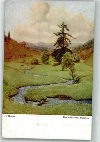 1940 Das wandernde Bächlein Bruckmanns Bildkarte Nr. 46