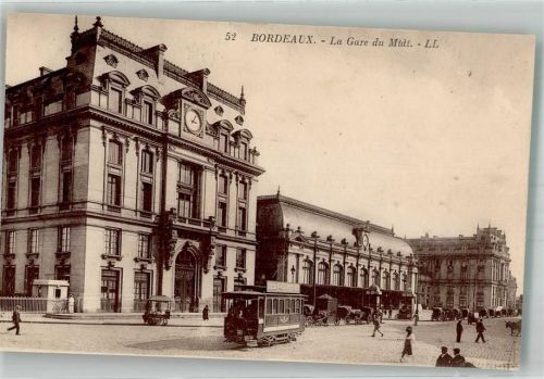Bordeaux Bahnhof du Midi Straßenbahn