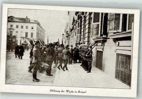 Brüssel Uniform Ablösung der Wache