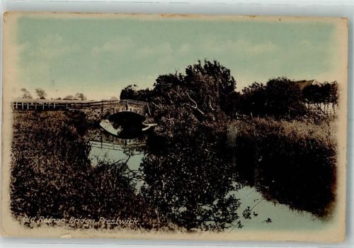 Prestwick 1917 Old Roman-Bridge Militärpost