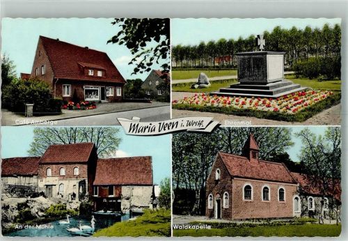 Maria Veen Waldkapelle Mühle Cafe Amberge